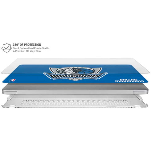 NBA Dallas Mavericks Distressed MacBook Air 15in (2023-2025) Case plus Skin